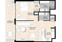 1 Bedroom Apartment